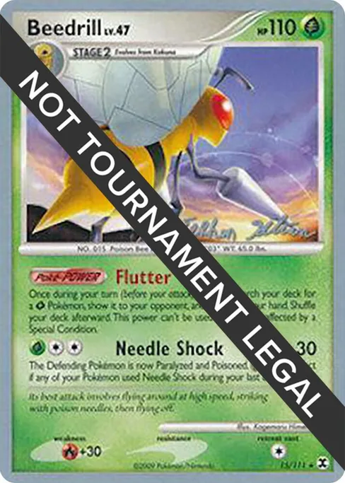 Beedrill, World Championship Decks 2009 #15