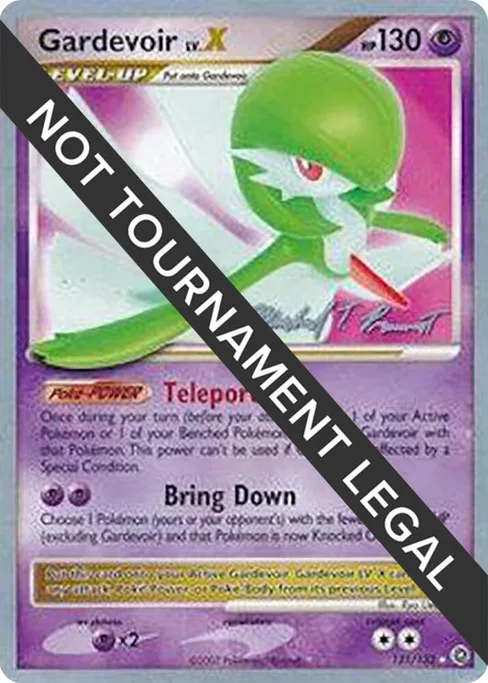 Gardevoir LV.X, World Championship Decks 2010 #131