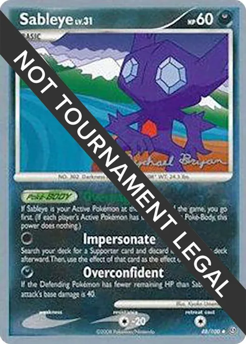 Sableye, World Championship Decks 2010 #48