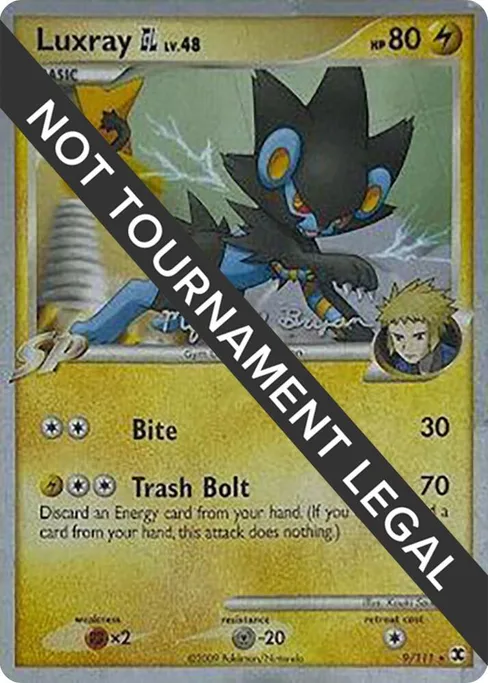 Luxray GL, World Championship Decks 2010 #9