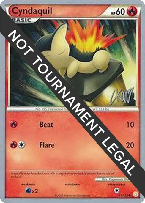 Cyndaquil, World Championship Decks 2011 #61