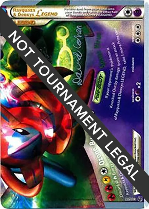 Rayquaza & Deoxys Legend, World Championship Decks 2011 #90