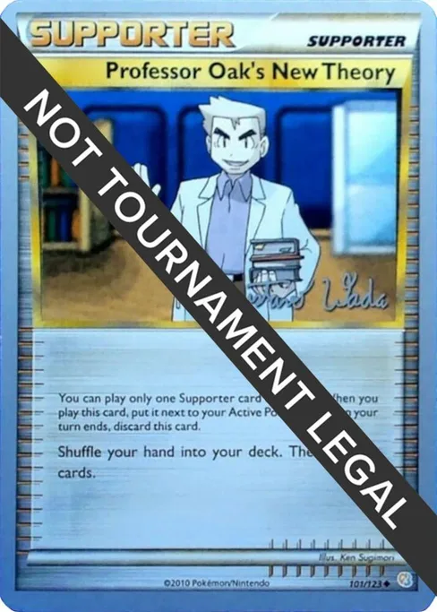 Professor Oak's New Theory, World Championship Decks 2011 #101