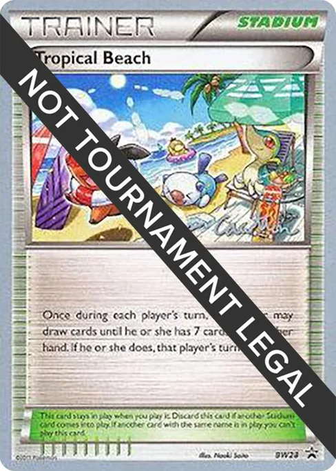 Tropical Beach, World Championship Decks 2011 #BW28
