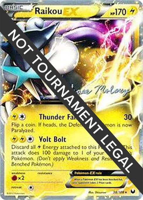Raikou EX, World Championship Decks 2012 #38