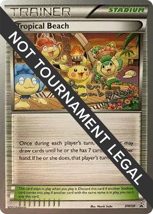 Tropical Beach, World Championship Decks 2013 #BW50