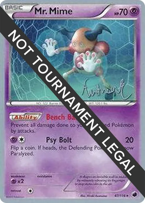 Mr. Mime, World Championship Decks 2014 #47