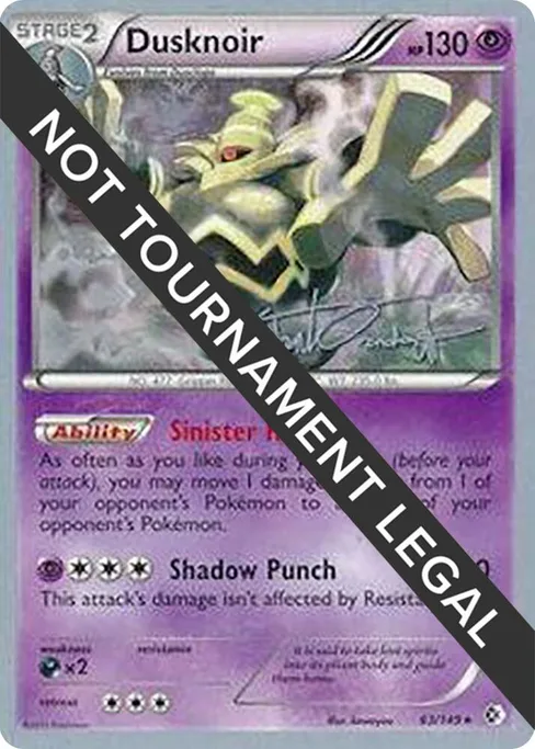 Dusknoir, World Championship Decks 2014 #63