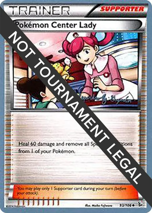Pokemon Center Lady, World Championship Decks 2015 #93