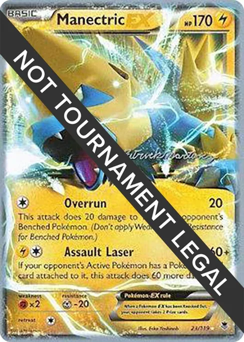 Manectric EX, World Championship Decks 2015 #23