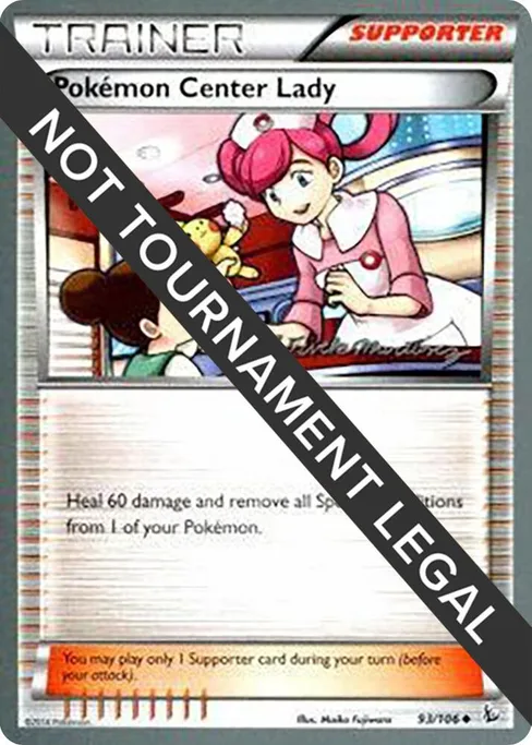 Pokemon Center Lady, World Championship Decks 2015 #93