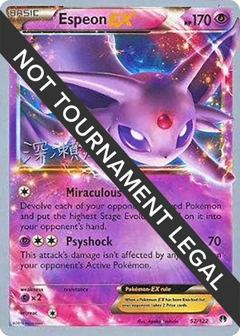 Espeon EX, World Championship Decks 2017 #52