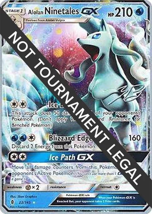 Alolan Ninetales GX, World Championship Decks 2017 #22