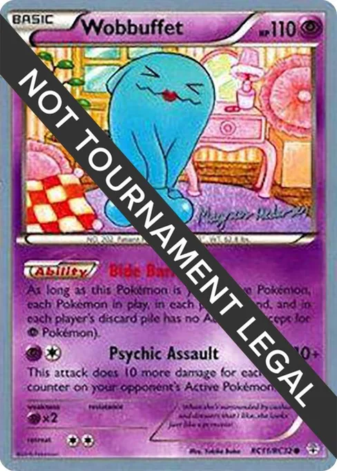 Wobbuffet, World Championship Decks 2018 #RC11