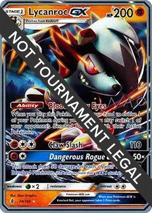 Lycanroc GX, World Championship Decks 2018 #74