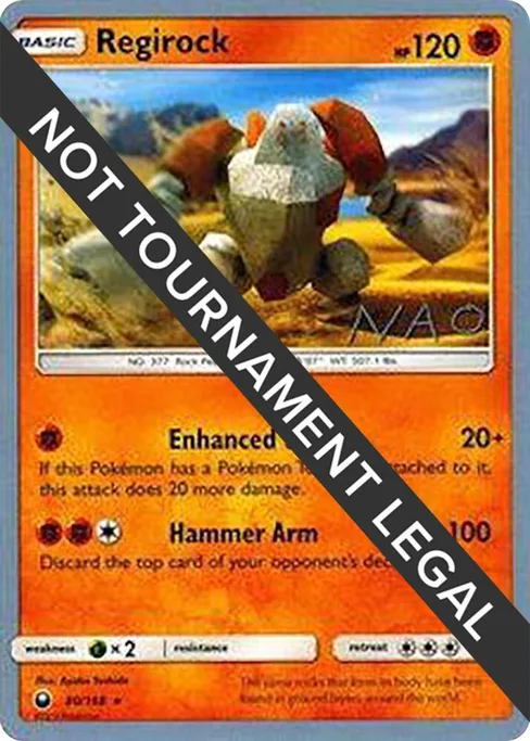 Regirock, World Championship Decks 2018 #80