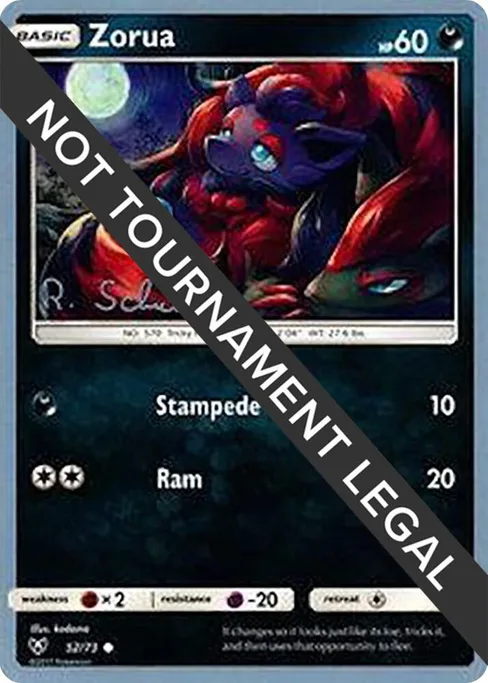 Zorua, World Championship Decks 2018 #52