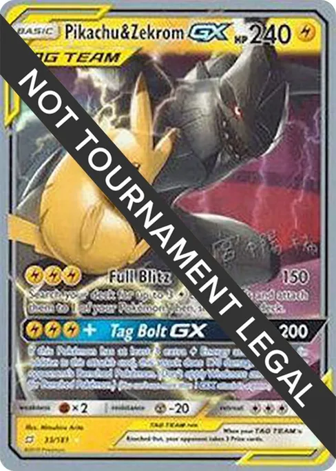 Pikachu & Zekrom GX, World Championship Decks 2019 #33