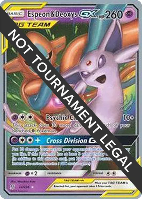 Espeon & Deoxys GX, World Championship Decks 2019 #72