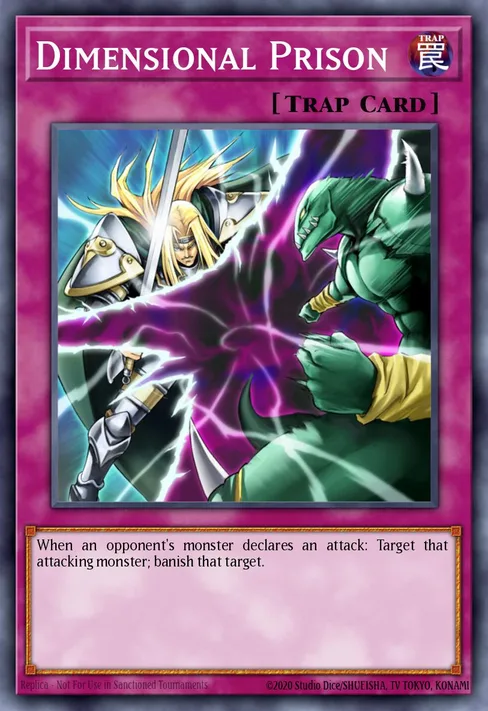 Dimensional Prison, Yu-Gi-Oh! World Championship 2008 promotional cards #WC08-EN003