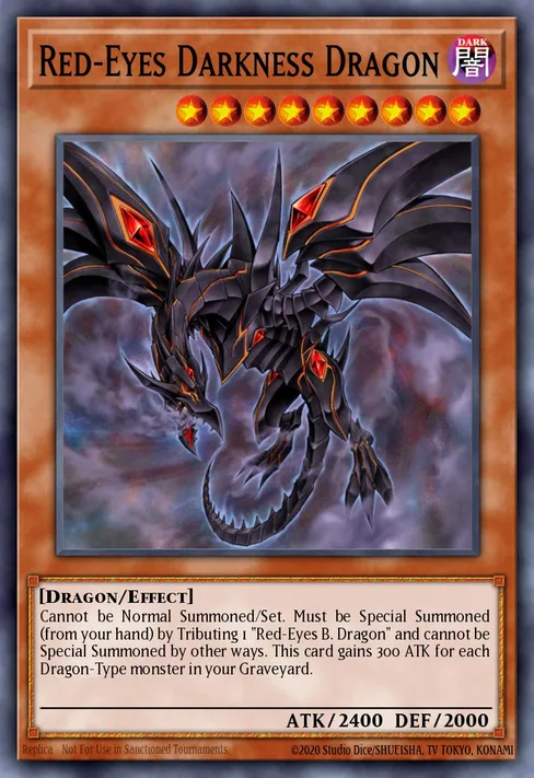 Red-Eyes Darkness Dragon, World Championship 2010 Card Pack #WCPP-EN009