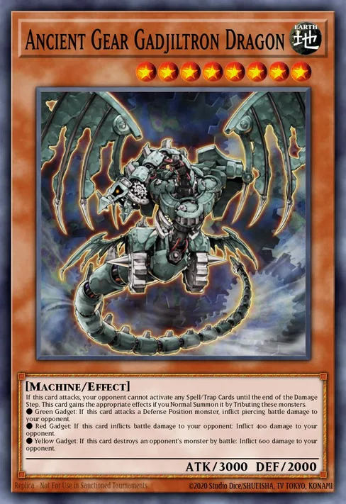 Ancient Gear Gadjiltron Dragon, World Championship 2010 Card Pack #WCPP-EN018
