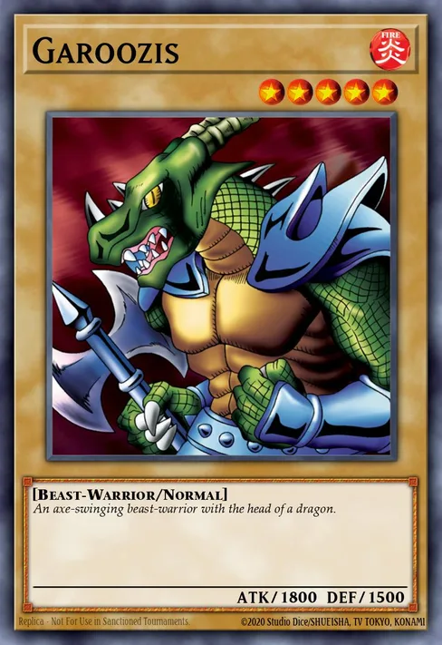 Garoozis, World Championship 2011 Card Pack #WP11-EN009