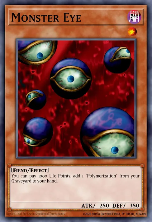 Monster Eye, World Championship 2011 Card Pack #WP11-EN013