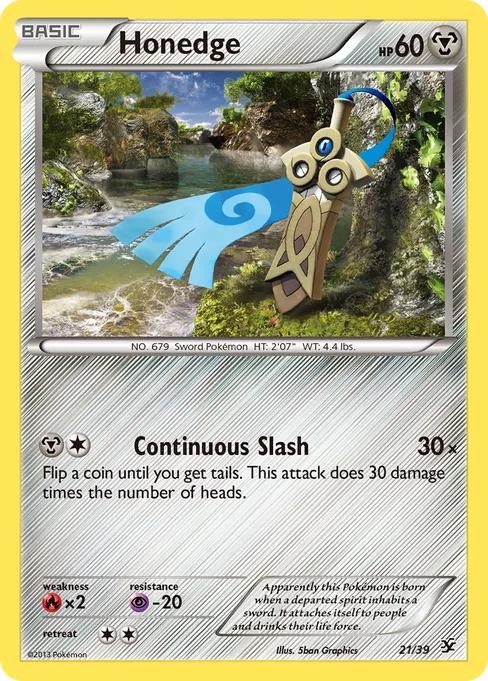 Honedge, Kalos Starter Set #21