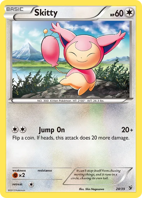 Skitty, Kalos Starter Set #28