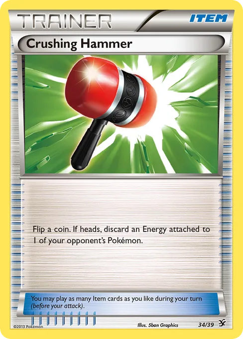 Crushing Hammer, Kalos Starter Set #34