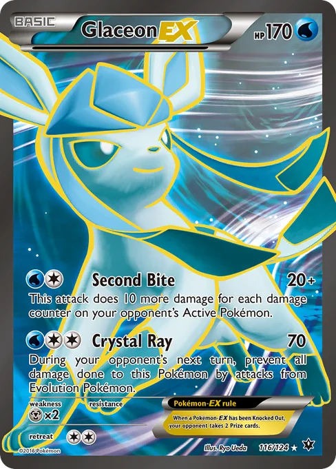 Glaceon-EX, Fates Collide #116
