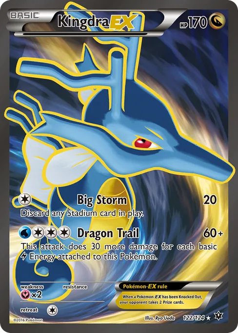 Kingdra-EX, Fates Collide #122