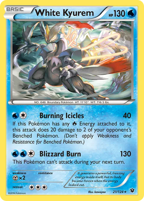 White Kyurem, Fates Collide #21