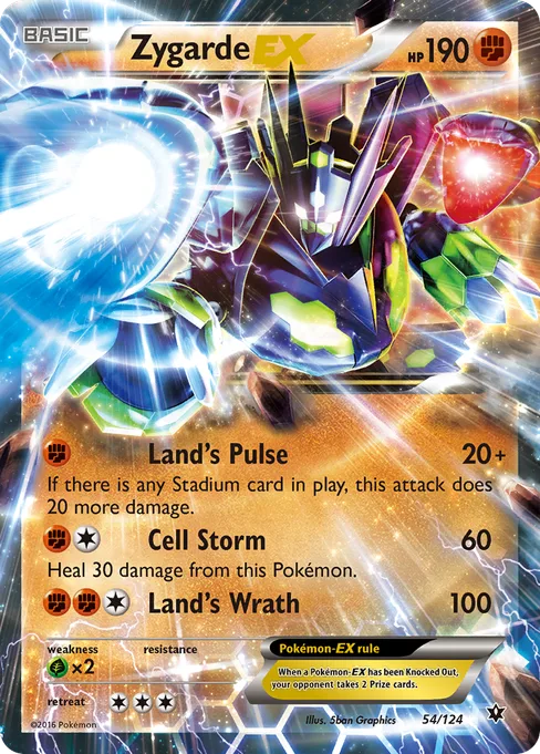 Zygarde-EX, Fates Collide #54