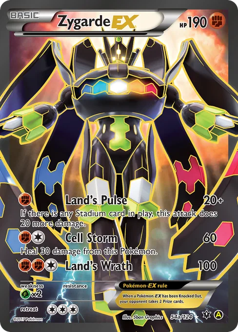 Zygarde-EX, Fates Collide #54a