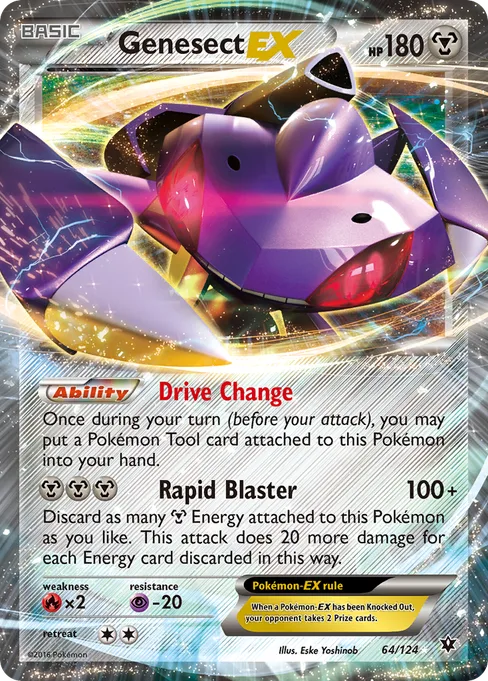 Genesect-EX, Fates Collide #64