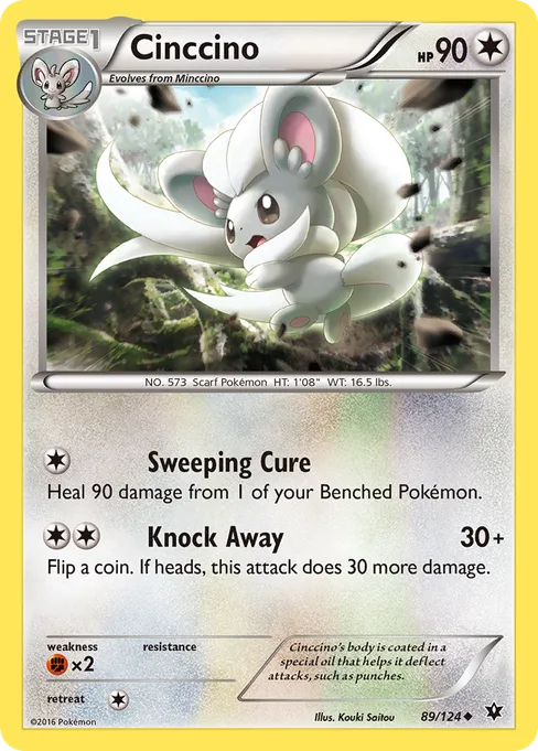 Cinccino, Fates Collide #89