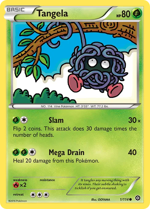 Tangela, Steam Siege #1