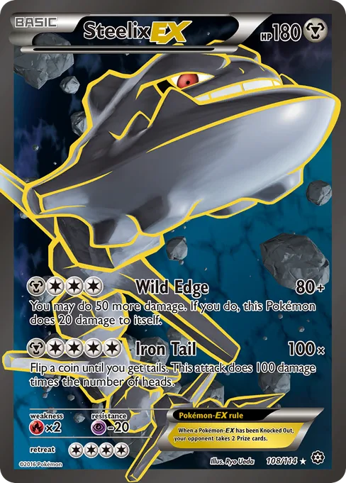 Steelix-EX, Steam Siege #108