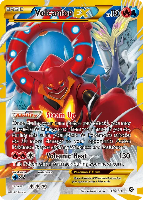 Volcanion-EX, Steam Siege #115