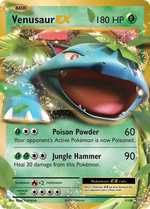 Venusaur-EX, Evolutions #1