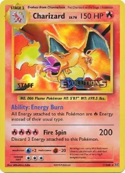 Charizard, Prerelease stamp