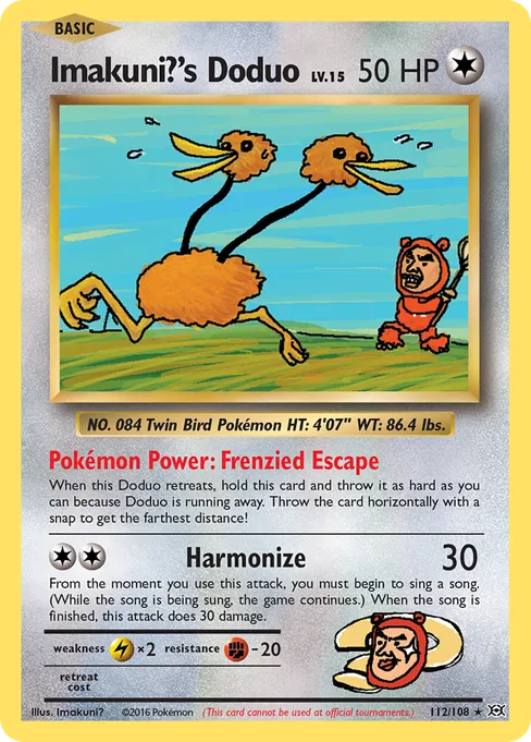 Imakuni?'s Doduo, Evolutions #112