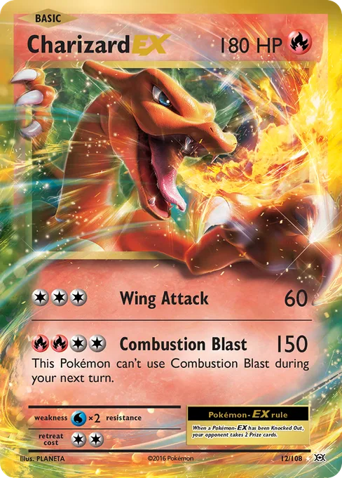 Charizard-EX, Evolutions #12