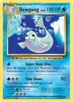 Dewgong, Normal