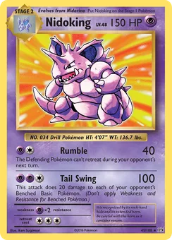 Nidoking, Holofoil