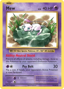 Mew, Holofoil