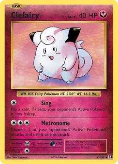 Clefairy, Holofoil