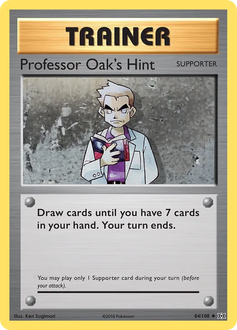 Professor Oak's Hint, Evolutions #84